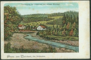 Vistula - Vereinigung der schwarzen ind weissen Weichsel, A. Schwidernoch, Deutsch-Wagram, č. 8343