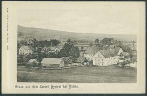 Bystra - Curort Bystrai bei Bielitz, Ver. Bernhard Loinger, Biala