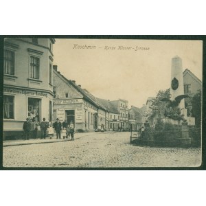 Koźmin Wlkp. - Koschmin. Kurze Kloster Straße, Ver. Hermann Tuch, Buchdruckerei, Koschmin
