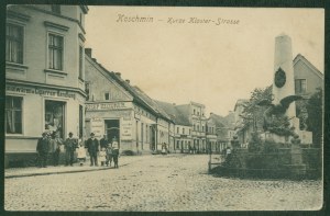 Kozmin Wlkp. - Koschmin. Kurze Kloster Strasse, Ver. Hermann Tuch, Buchdruckerei, Koschmin