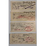Občanský průkaz Jadwigy Kreczyńské, narozené 5. dubna 1884 ve Varšavě, učitelky