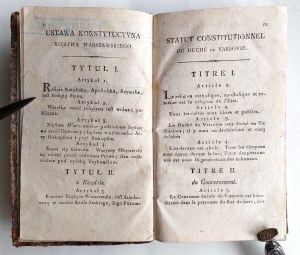 Journal des lois Volume I Duché de Varsovie, 1810.