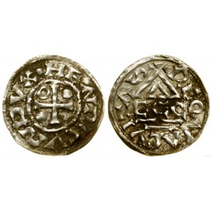 Niemcy, denar, (985-995), Ratyzbona, mincerz Ag