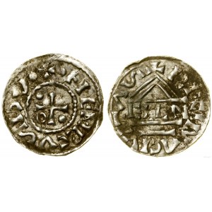 Niemcy, denar, (985-995), Ratyzbona, mincerz Aljan