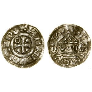 Niemcy, denar, (995-1002), Ratyzbona, mincerz Viga