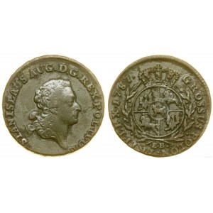 Poland, trojak, 1787 EB, Warsaw
