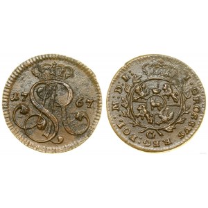 Polen, Pfennig, 1767 G, Krakau