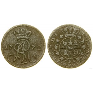 Poland, penny, 1772 g, Warsaw
