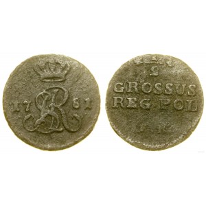 Polska, półgrosz, 1781 EB, Warszawa