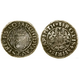 Austria, 1/2 batzen, 1520 WH