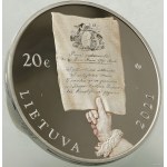 Litva, 20 eur, 2021, Vilnius