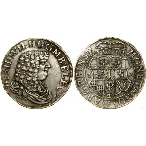 Germany, 2/3 thaler (guilder), 1676 I - A, Regenstein