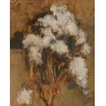 Alfons KARPIŃSKI (1875-1961), Martwa natura z hortensją