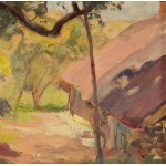 Stanisław PACIOREK (1889-1952), Landschaft mit einem Landhaus (1941)