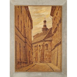 Stanislaw KARPIK (1920-2006), Krakovská ulička - ulice Svatého Tomáše.