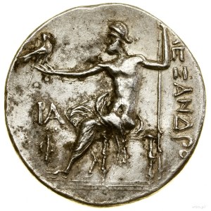 Tetradrachma, rok 11 (208/207 pne), Phaselis; Aw: Głowa...