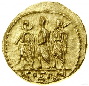 Stater, (okolo roku 42 pred Kr.); Av: Brutus kráčajúci vľavo, v sprievode...