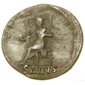 Denár, (65-66), Řím; Av: hlava císaře vpravo, NERO C....