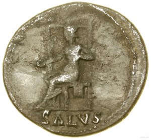 Denár, (65-66), Rím; Av: hlava cisára vpravo, NERO C....