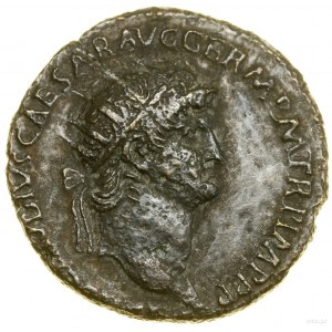 Dupondius, (64), Roma; Av: testa di imperatore in corona radi...