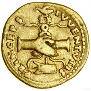 Aureus, (79), Roma; Av: testa di Cesare con corona di alloro ...