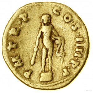 Roman Empire; Aureus, (101-102), Rome; Av: Popier...