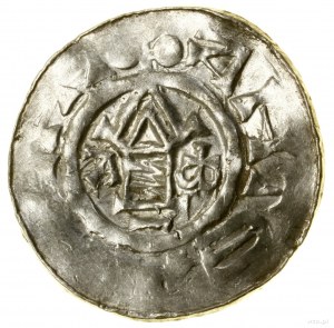 Denarius type OAP, (983-1002), Goslar; Av: Cross, in the corners....