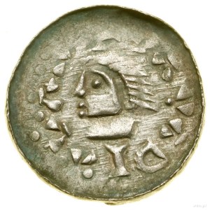 Denar (imitazione d'epoca), (1081-1102), Cracovia; Av...