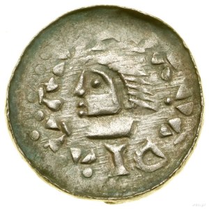Denár (dobová imitácia), (1081-1102), Krakov; Av...
