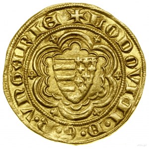 Goldgulden, (1366-1368), Buda, mincerz Péter Chimle; Aw...