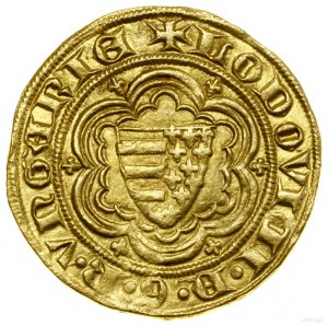 Goldgulden, (1366-1368), Buda, mincerz Péter Chimle; Aw...