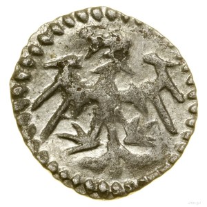 Denario a corona, (dal 1404), Wschowa; Av: Aquila; Rw: Croce di...