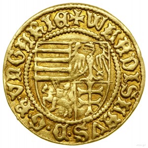 Goldgulden, (1443), Sibiu (ungherese: Nagyszeben); Av: Quattro...