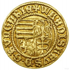 Goldgulden, (1443), Sibiu (Hungarian: Nagyszeben); Av: Four...