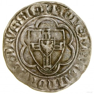 Półskojec, (ok. 1364-1379); Aw: Tarcza Wielkiego Mistrz...