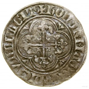 Półskojec, (ok. 1364-1379); Aw: Tarcza Wielkiego Mistrz...