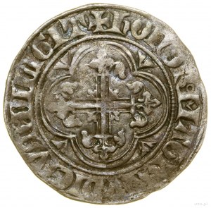 Półskojec, (ok. 1364-1379); Aw: Tarcza Wielkiego Mistrz...