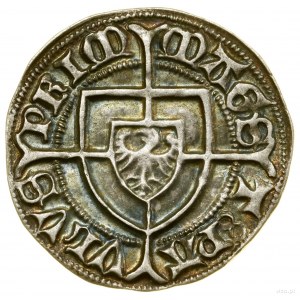 Sheląg, (1426-1436), Gdansk ; Av : Bouclier du Grand Mistr...