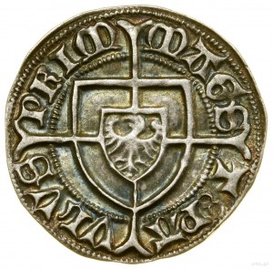 Sheląg, (1426-1436), Danzica; Av: Scudo del Gran Mistr...