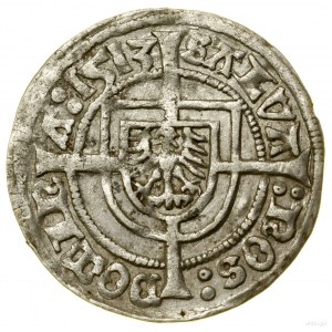 Peniaz, 1513, Königsberg; Av: brandenburská orlica so štítom....