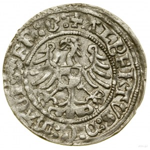 Grosz, 1513, Królewiec; Aw: Orzeł brandenburski z tarcz...