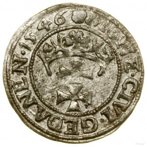Sheląg, 1546, Gdansk ; marques initiales : sur l'avers étoile....