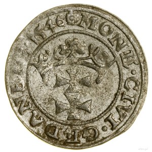 Sheląg, 1546, Gdańsk; in the obverse legend of POLONI; Białk....