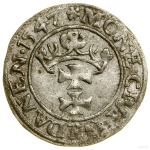 Sheląg, 1547, Gdansk; initial marks: on obverse star....