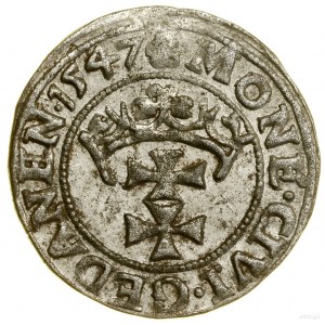 Sheląg, 1547, Gdansk; initial marks: on obverse star....