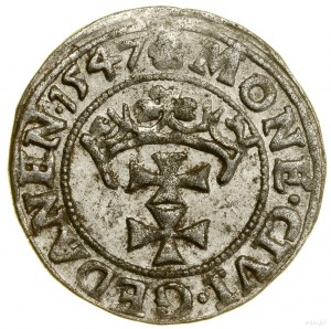 Sheląg, 1547, Gdansk; initial marks: on obverse star....