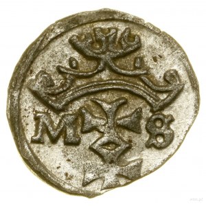 Denarius, no date, Gdansk; variety with letters M - S, miec...