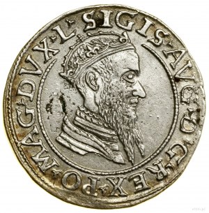 Czworak, 1568, Wilno; końcówki legend L / LITV; Białk.-...