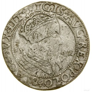 Široký troják, 1562, Vilnius; minca veľkého priemeru s po...