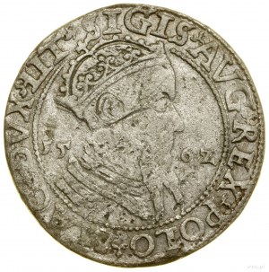 Troyak largo, 1562, Vilnius; moneta di grande diametro con...